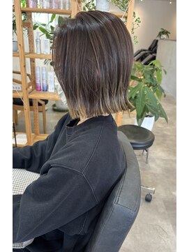 ソラ 京都桂川店(SORA.) 大人可愛い20代30代40代50代切りっぱなし外ハネボブ◎