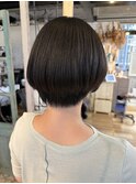 ショート　髪質改善美髪ストレート　縮毛矯正用賀