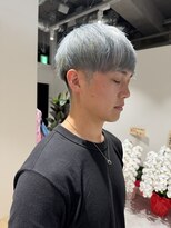 モリオフロムロンドン 大宮店(morio from London) 【かほ】ハイトーン×アイスブルー