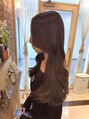 ロージアバイアルティナ(ROSIER by artina)&nbsp;流行りの顔周りレイヤーカットで上品なヘアスタイル★