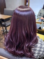 ヘアリゾート粋 新宿三丁目本店 透明感カラー/パープルブラウン/レイヤーカット