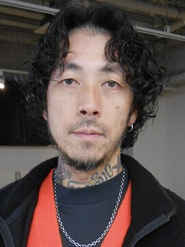 ガレージ バイ グリーン 原宿 表参道(Garage by green) 【HYUGA】グランジパーマ