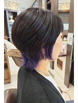 クリック 鎌取店 ウルフカット×インナーカラー