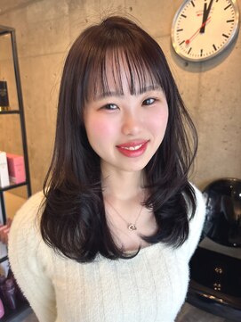 アーレント(AREND) ピンクブラウン/レイヤーカット