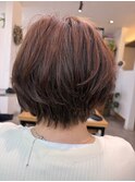 ショートボブパーマ