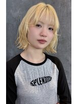 ザ ドッツ(THE DOTS)&nbsp;ハイトーンとも相性抜群ライン感を残したぱつっとボブ