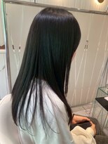 アース 常盤平店(HAIR & MAKE EARTH)&nbsp;ナチュラルストレート×艶セミロング
