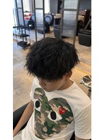 MEN'S Lia メンズ 八尾 パーマ 【メンズ リア】 スペインカール風ヘア