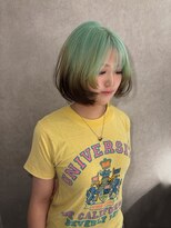 シン 原宿(Qin)&nbsp;エンドカラー/ケアブリーチカラー/ルーツカラー/ダブルカラー