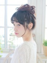 ヘアメイク ナル(hair make nalu)&nbsp;ルーズお団子スタイル
