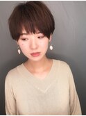 【morio池袋】春夏人気大人かわいい丸み小顔マッシュショート