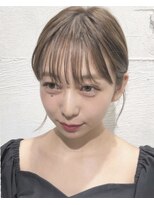 ノラキチジョウジ(NORA KICHIJOJI)&nbsp;大人かわいいセシルカット＃前髪＃ココアブラウン