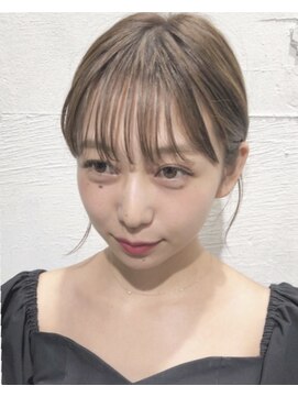 ノラキチジョウジ(NORA KICHIJOJI) 大人かわいいセシルカット＃前髪＃ココアブラウン