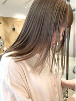 ステイシー(stay she)&nbsp;ミルクティーベージュ × ウェット質感