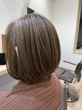 コノアラボ 守谷店(Conoah labo) 大人ヘルシー ファイバープレックス/脱白髪染め/シアーベージュ