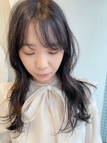 モリオ フロム ロンドン 大宮2号店(morio from London)&nbsp;【なかじま ひびき】暗髪ディープグレージュ×ロング