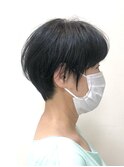 ミセスショートマッシュ丸みショート50代60代ショートカット