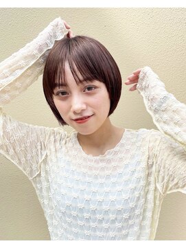 ロンプ(romp) "シンプル可愛い"ショートボブ【romp恵比寿】