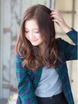 ヘアーリゾートサロン ラクーン 笠間店(Hair resort salon raccoon)の写真/40代以降の大人女性必見!いつまでもおしゃれを楽しめるグレイカラー/白髪カバー/白髪ぼかしはraccoonで♪