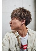 マッシュツーブロックメンズパーママッシュ