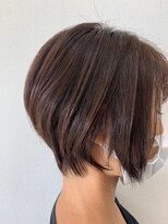 カラールームココ(color room COCO)&nbsp;前下がりショートボブ