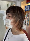 レイヤーカット/ウルフカット/インナーカラー