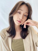 ケーツー心斎橋 クイーンズガーデン バイ ケーツー(K two QUEEN'S GARDEN by K two) 外ハネ大人くびれミディアム*フェミニンロング*ダークアッシュ1