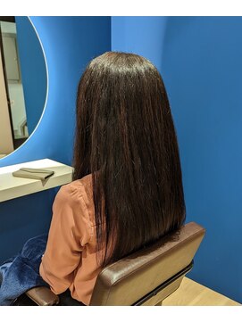 風の中の髪 オーガニックヘナ