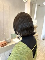 ジュエ ヘアー デザイン(Jue hair design)&nbsp;ツヤ感チャコールグレージュカラー