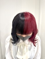 マリン(Marine)&nbsp;個性派ハイトーンデザインカラー/ツートーンカラーミディアム