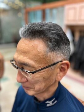 アポロカットステージ 相模大野店 アップバング/ツーブロックマッシュ<理容室>[メンズ/相模大野]