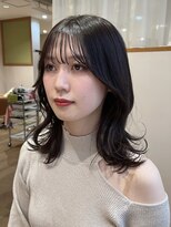 リタ(Lita)&nbsp;★くびれヘア/ラベンダーグレージュ/顔まわりカット/韓国ヘア★
