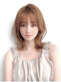 くびれミディココアベージュツヤオレンジ透明感20代30代40代銀座