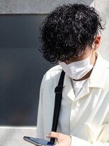 ソレイユ バイ アルフレッド(SOLEIL by alfRed)&nbsp;ツーブロックマッシュ×束感波巻きスパイラルパーマ