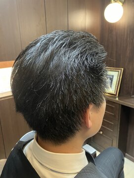 ヘアサロン大野 艶出専科本店 結婚式の新郎様フォーマルスタイル