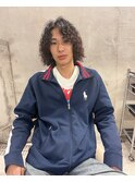メンズボブ×ハードスパイラルパーマ