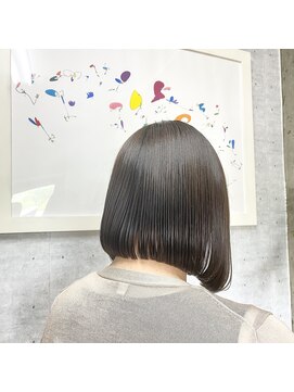 トイヘアー(toihair) 切りっぱなし艶ボブ
