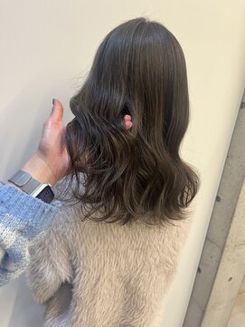 アチーブ ヘア デザイン(achieve hair design) グレージュカラー透明感カラー艶感10代20代30代大人可愛い