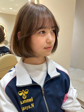 サイン 渋谷(SIGN) 渋谷/ボブ/ブリーチ/オレンジ/10代