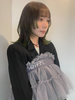 ノード(NODO)の写真/[個性を最大限に演出…]#イルミナ#ハイライト#インナー#イヤリング#ダブルカラー いつもと違う自分になれる