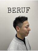 清潔感のある爽やかなアップバング×ソフトモヒカン！！