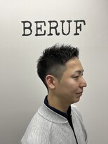 ベルーフ(BERUF)&nbsp;清潔感のある爽やかなアップバング×ソフトモヒカン！！