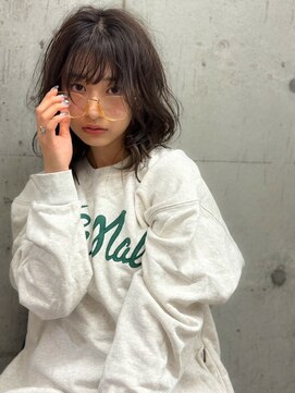 コレク 福岡(COLLEC...) くびれミディ シースルーバンク 外ハネ