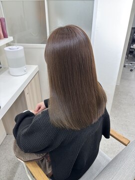 ルーム 郡山店(ROOM) 柔らかさ◎オリーブベージュ×髪質改善トリートメント