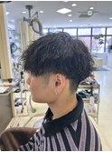 マッシュ/縦落ちツイストスパイラルパーマ