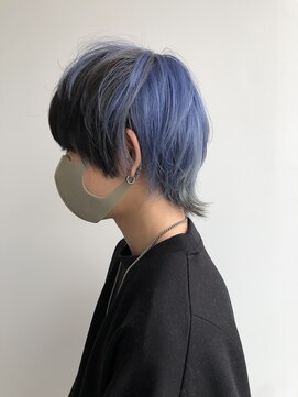 エムヘアー  下北沢(em hair) スデザインカラー/スパイキーショート/フェザーパーマ/下北沢