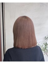 アン(Hair make un)&nbsp;ミルクティーカラー