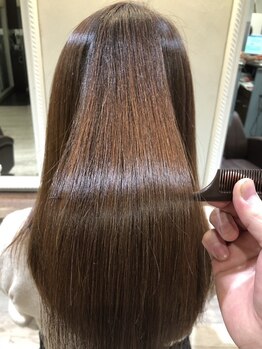 ヌーベル(Nouvel)の写真/【髪のお悩み解決☆】髪質に合わせたトリートメントをご提案♪誰もが羨む艶感たっぷりの美シルエットに◇