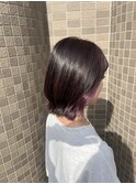 インナーカラーディープアメジスト
