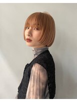 フィルムス 田町芝浦(FILMS)&nbsp;ミニウルフレイヤーカット顔周りカット前髪カット韓国ロング田町